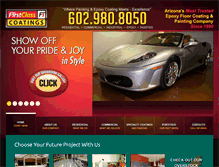 Tablet Screenshot of epoxyaz.com